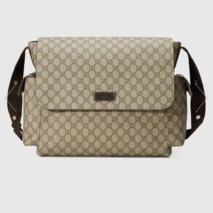 Gucci GG Supreme Diaper Bag